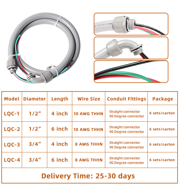 Nonmetallic Liquid Tight Connector-Straight