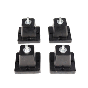 4 Piece Rubber Vibration Absorber Feet Kit for Mini Split AC