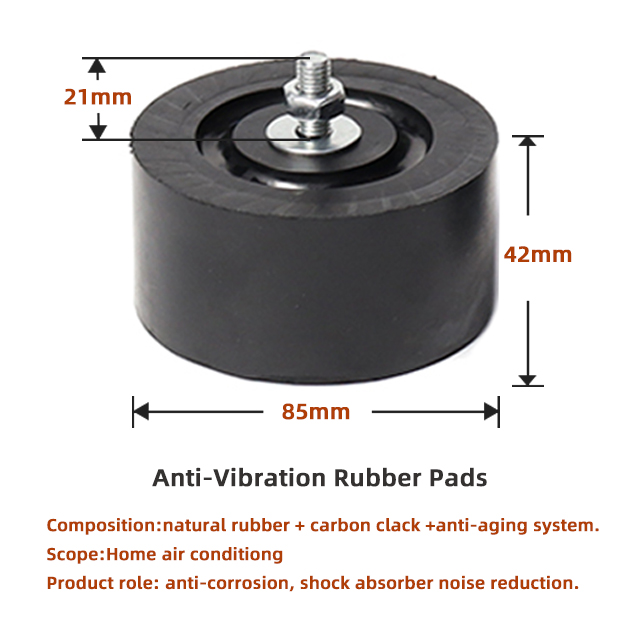 Air Conditioner Outdoor Mounting Rubber Feet