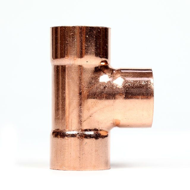 Copper Fittings equal tee