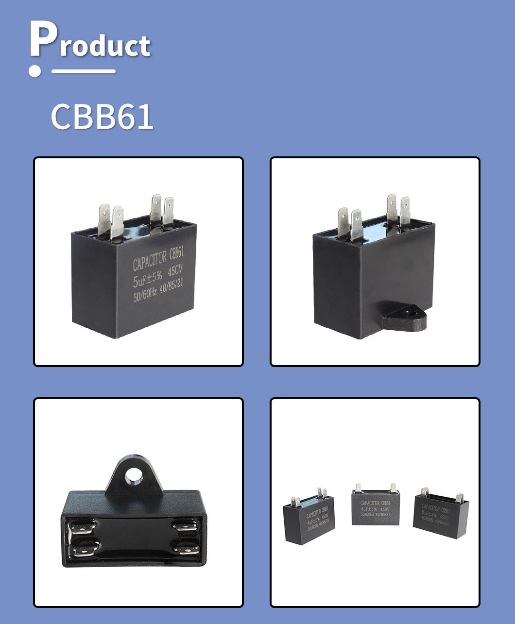 ac capacitor -cbb61