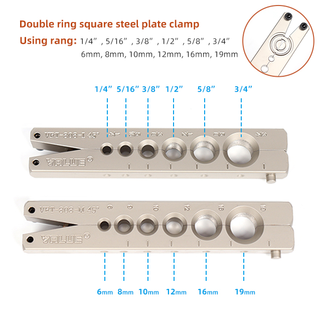 Flaring & Swaging Tools(Steel clip)