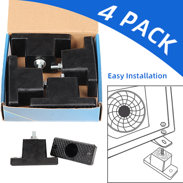 Air Conditioner Outdoor Mounting Rubber Feet