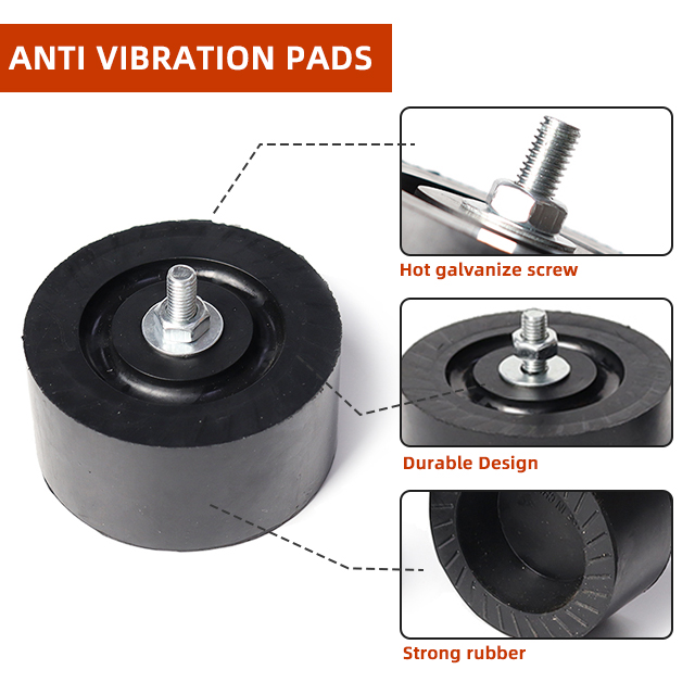 Anti-vibration rubber pads 2