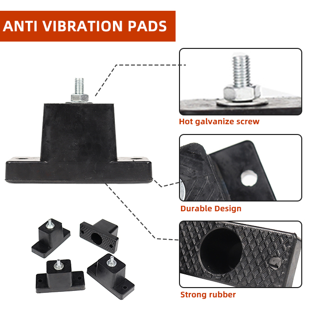 Air Conditioner Rubber Mounting Damping Pads 2