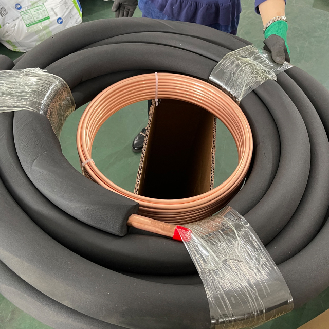 75 ft 1/4" x 1/2" Refrigeration Copper Pipe