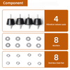 AC Outdoor Unit Rubber Mount Vibration Isolator