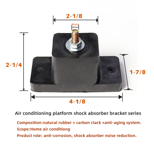 Air Conditioner Outdoor Mounting Rubber Feet